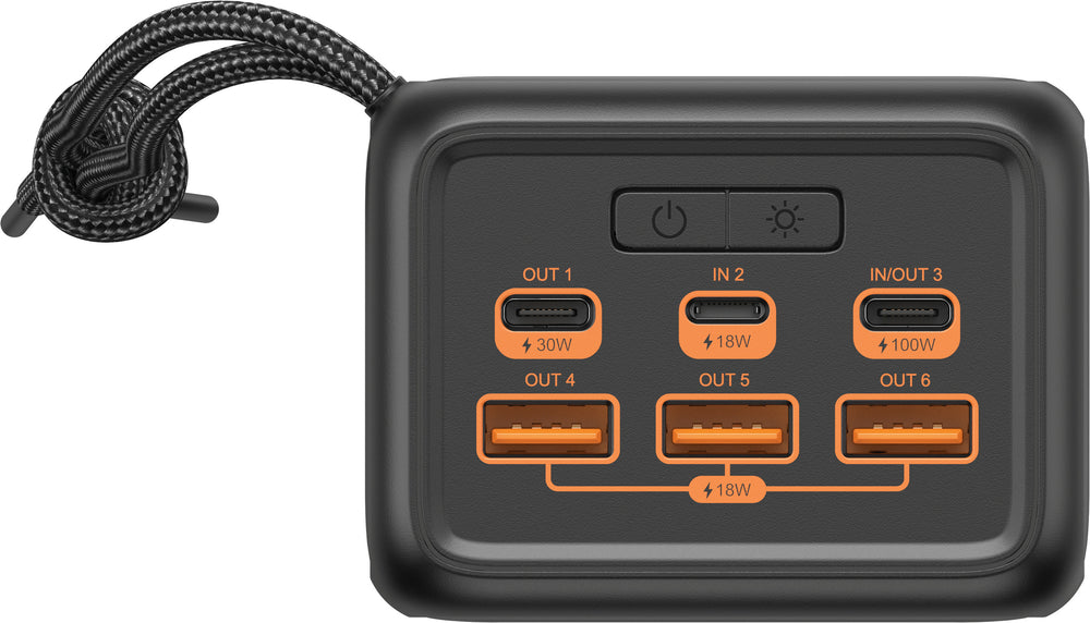 Sandberg -varavirtalähde, USB-C PD 130W, 50 000 mAh, musta – 2