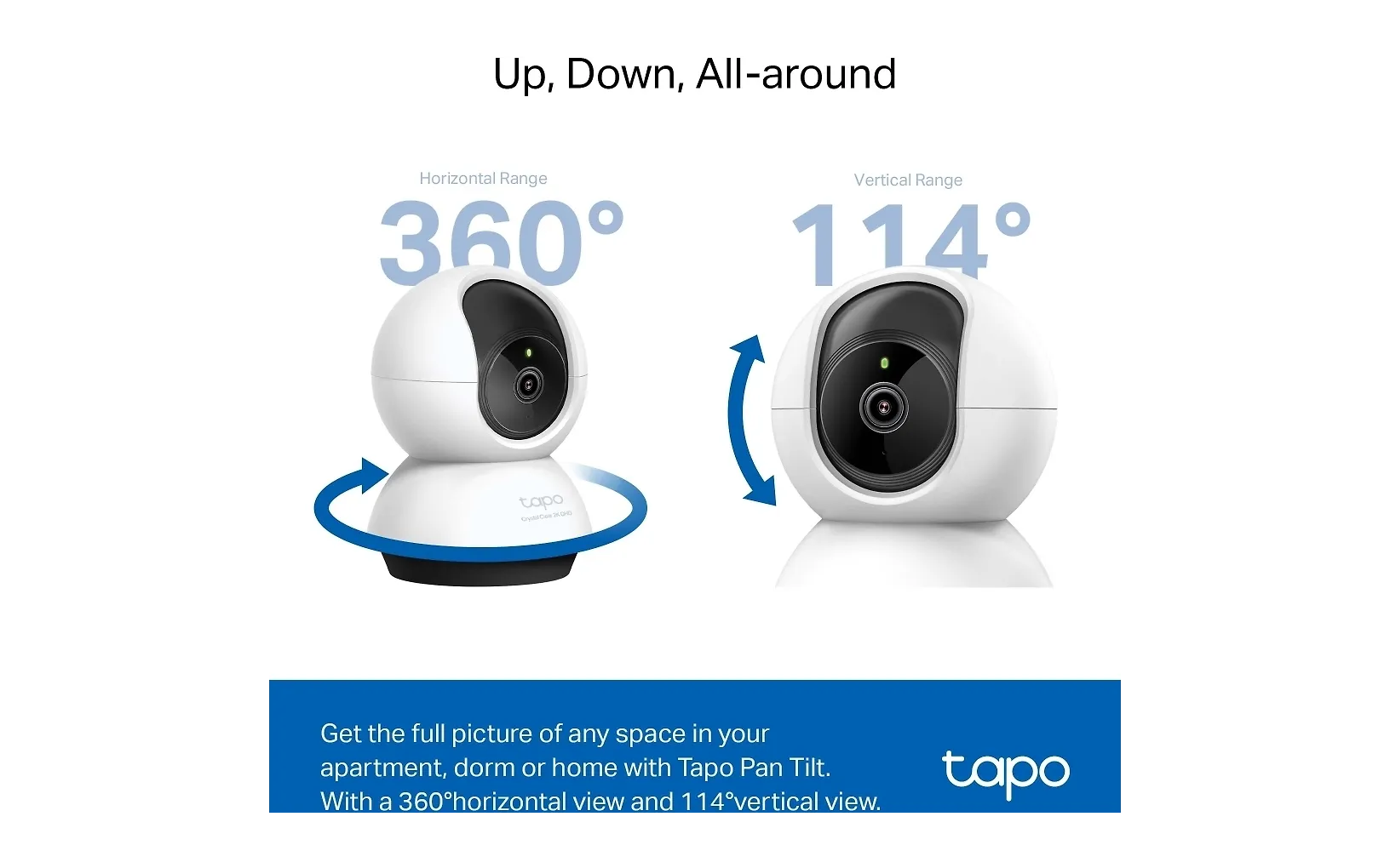 TP-LINK Tapo C220 Pan Tilt AI -valvontakamera sisäkäyttöön