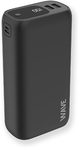 Wave Ultrapower -varavirtalähde, 30 000 mAh, musta – kuva 1