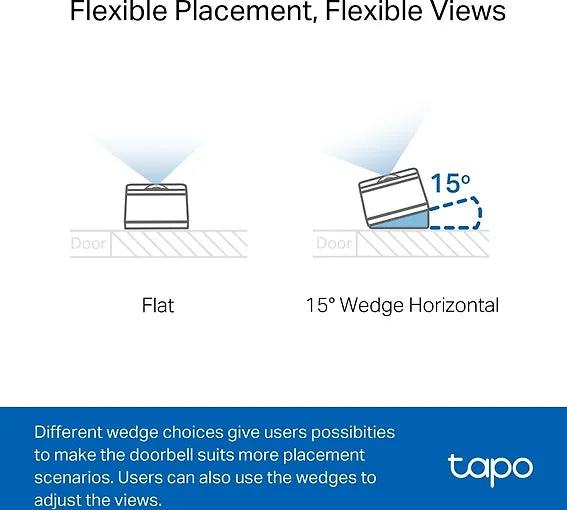 TP-LINK Tapo D230S1 batteridriven videodörrklocka