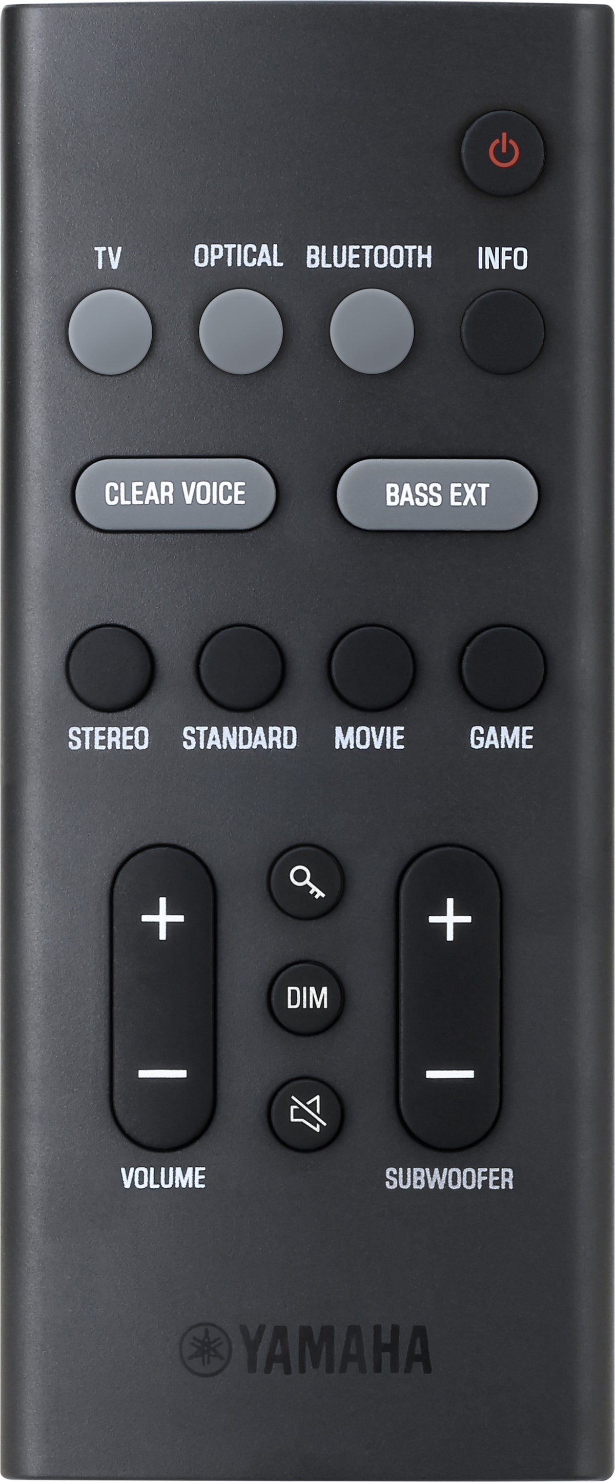Yamaha SR-B30A soundbar, musta