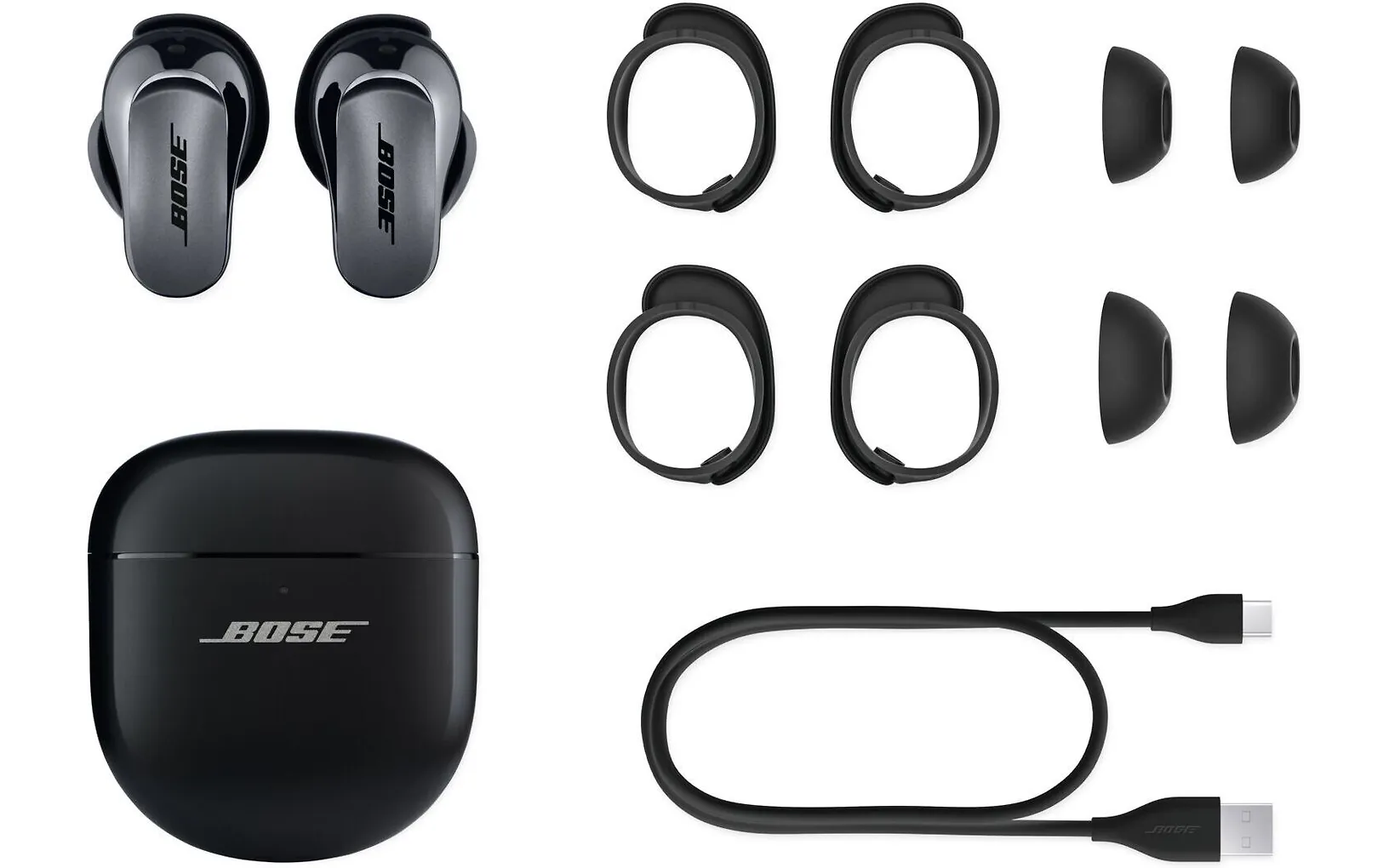 Bose QuietComfort Ultra Earbuds vastamelukuulokkeet, musta