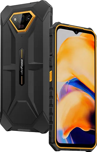 Ulefone Armor X13 -puhelin, 64/6 Gt, musta/oranssi