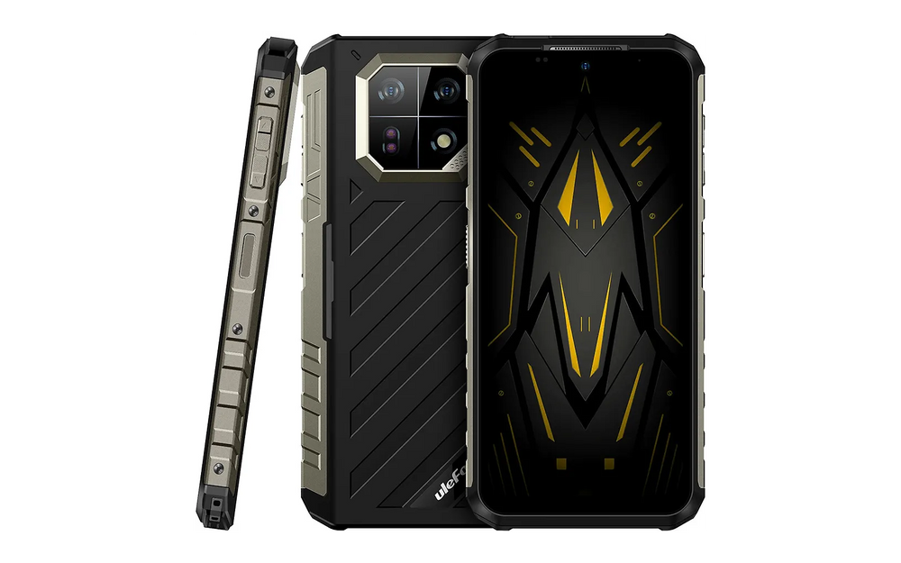 Ulefone Armor 22 -puhelin, 256/8 Gt, musta