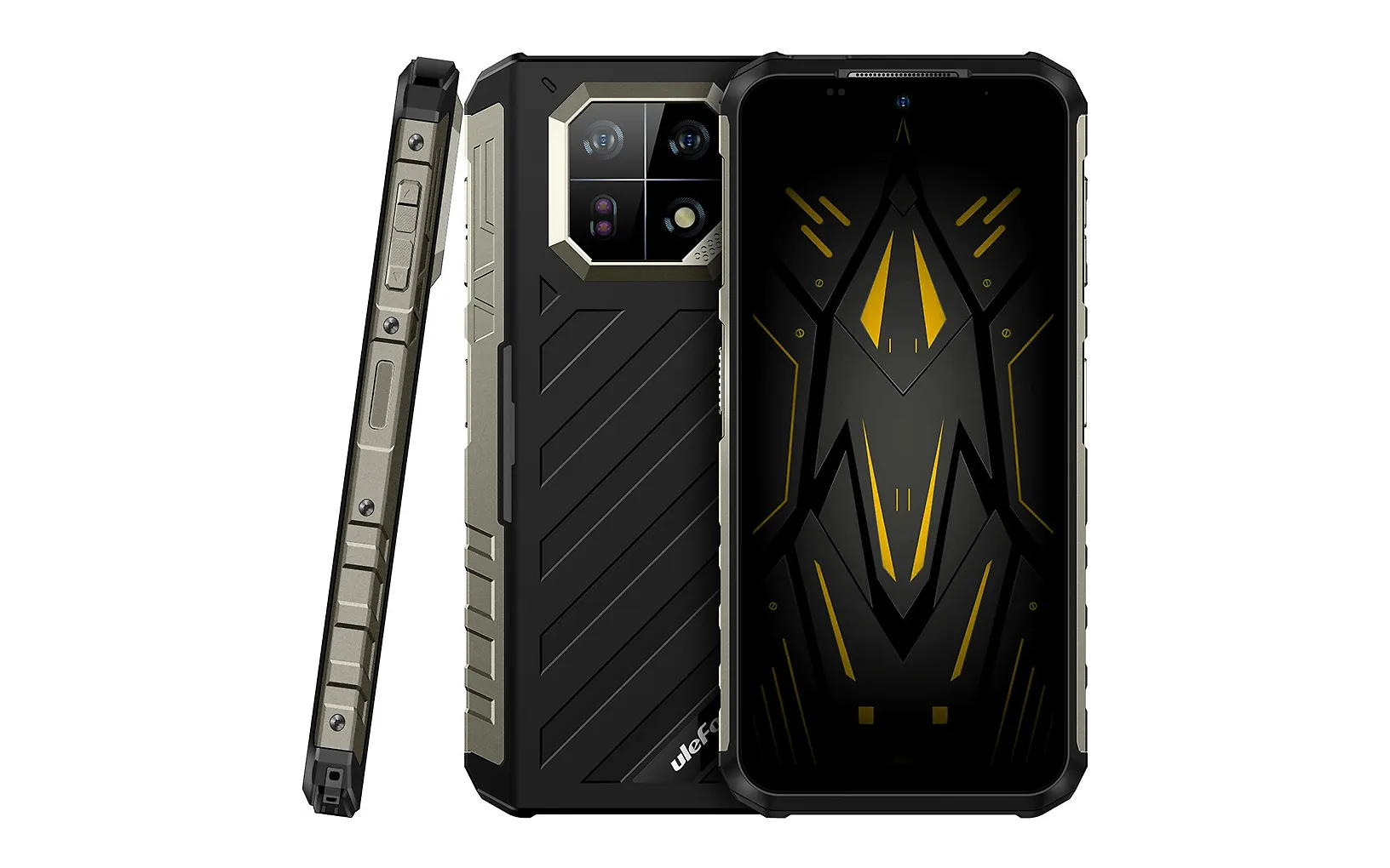 Ulefone Armor 22 -puhelin, 256/8 Gt, musta