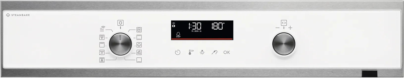 Electrolux COP827V SteamBake 600 ugn, vit