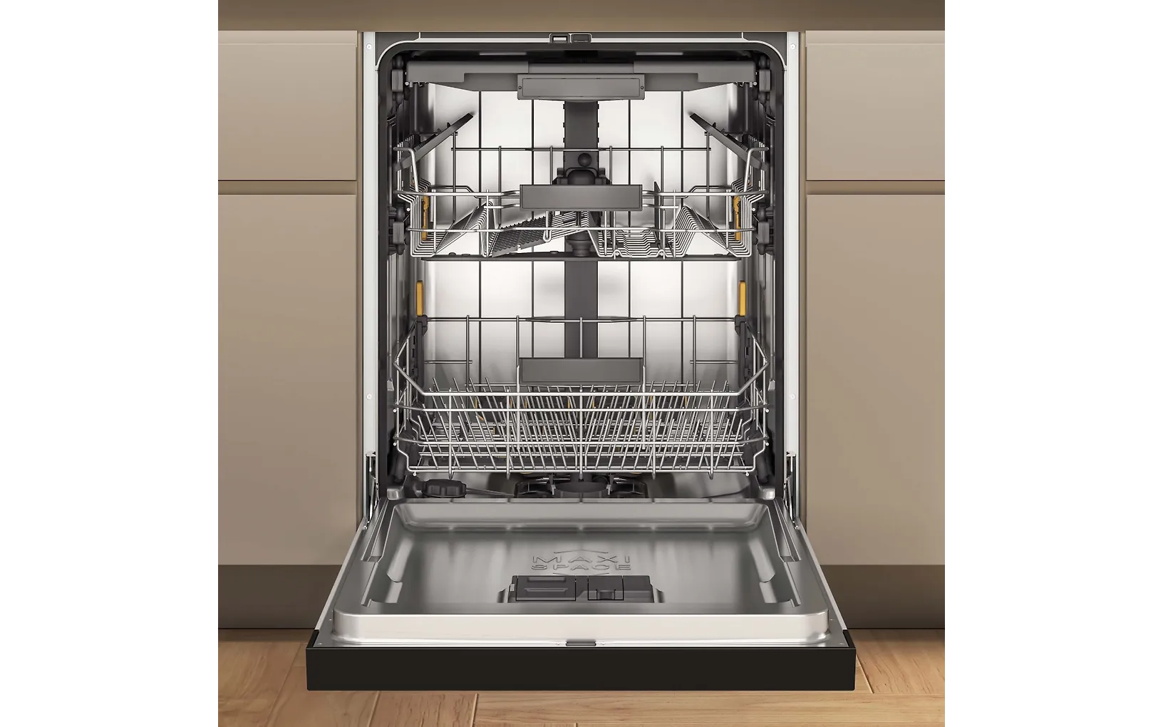 Whirlpool W7U HS41 diskmaskin, vit