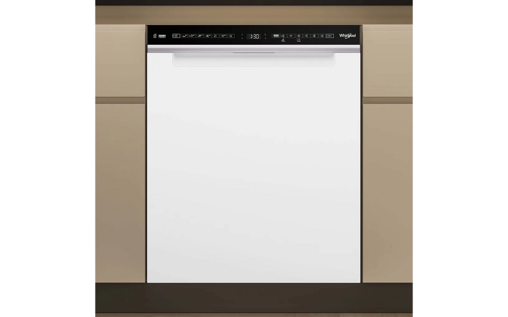 Whirlpool W7U HS41 diskmaskin, vit
