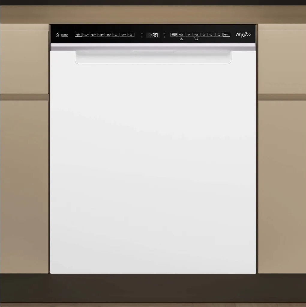 Whirlpool W7U HS41 diskmaskin, vit