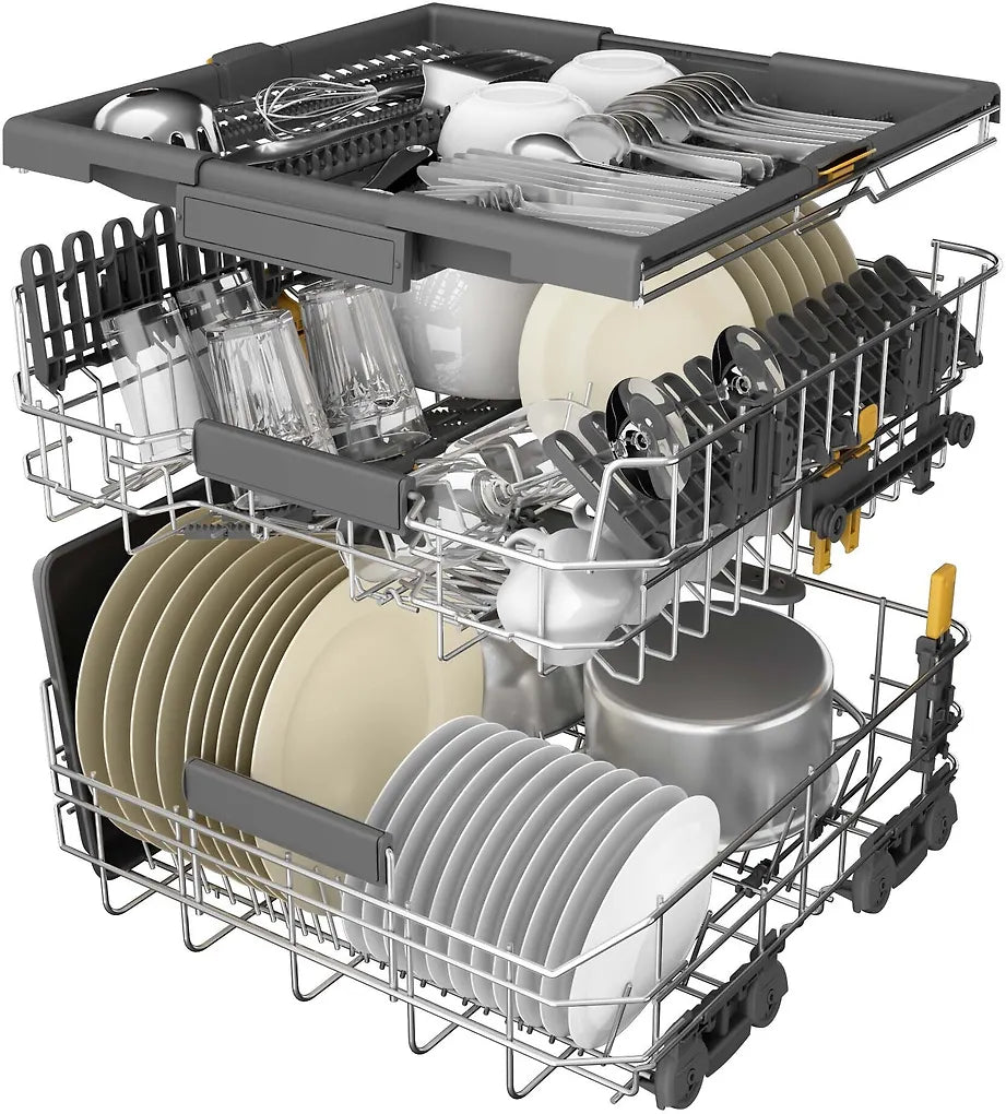 Whirlpool W7U HS41 X astianpesukone, teräs