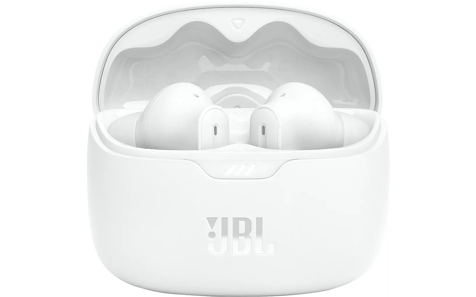 JBL Tune Beam vastamelunappikuulokkeet, valkoinen