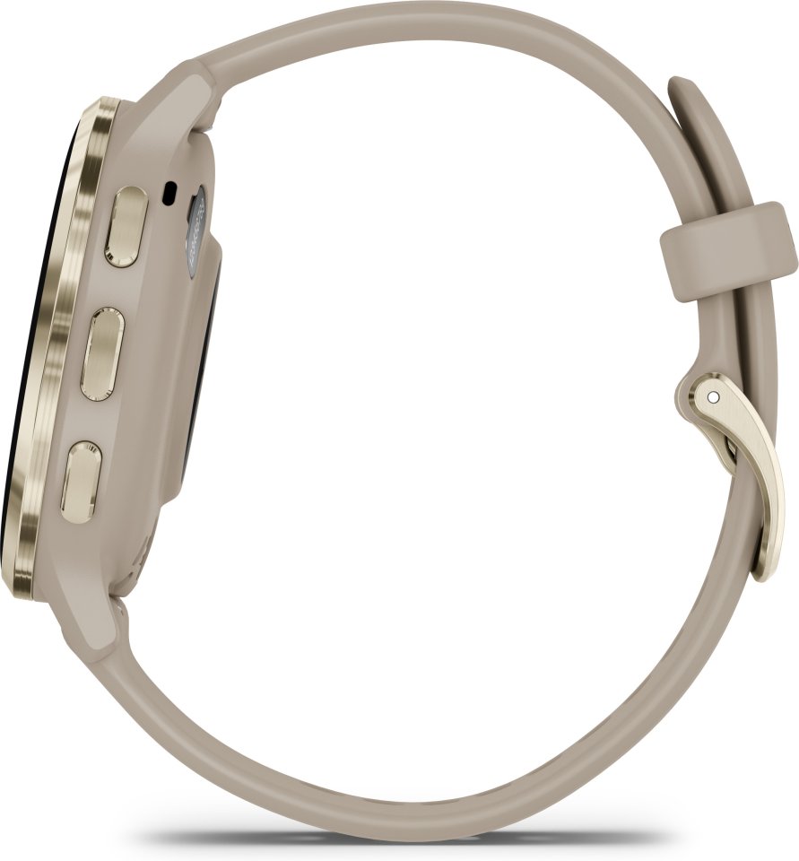Garmin Venu 3S -älykello, harmaa/kulta