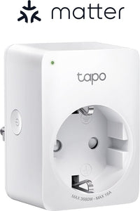 TP-LINK Tapo P110M -etäohjattava pistorasia virrankulutuksen mittauksella, Matter