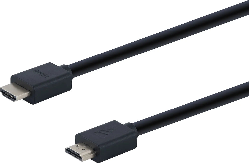 Fuj:tech HDMI High Speed ​​med Ethernet-kabel, 2 m, svart