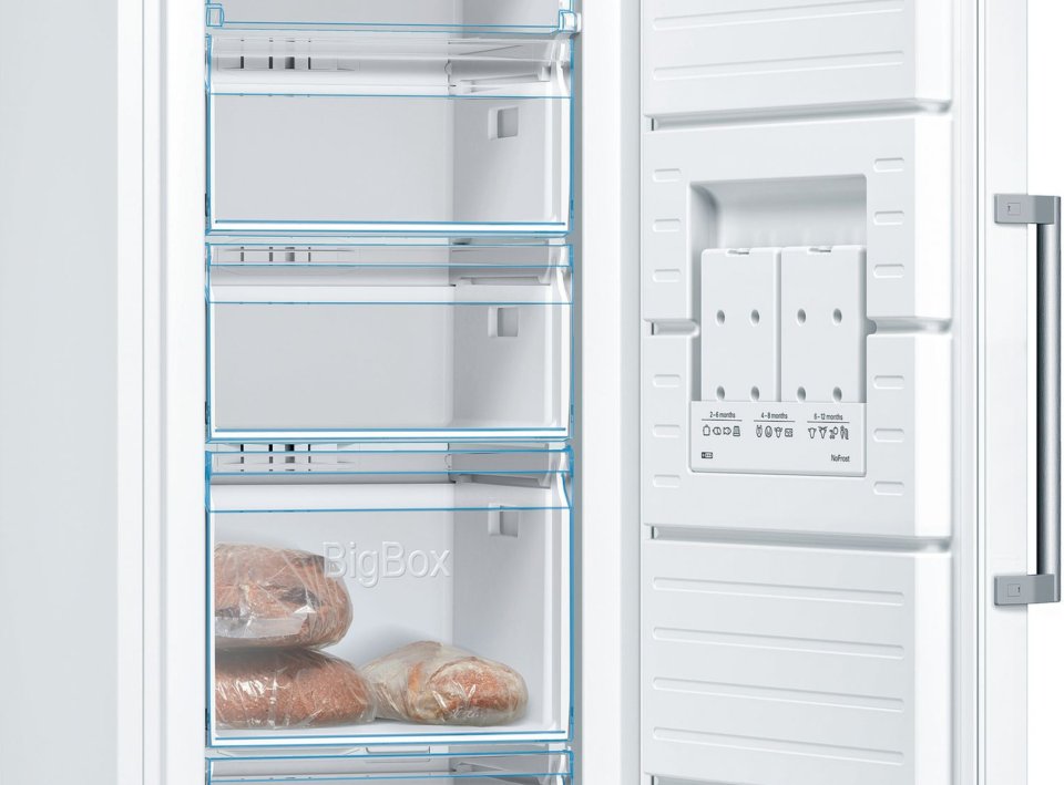Bosch GSN36CWEV Serie 4 kaappipakastin, valkoinen