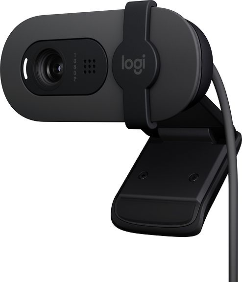 Logitech Brio 100 -web-kamera, musta – kuva 1