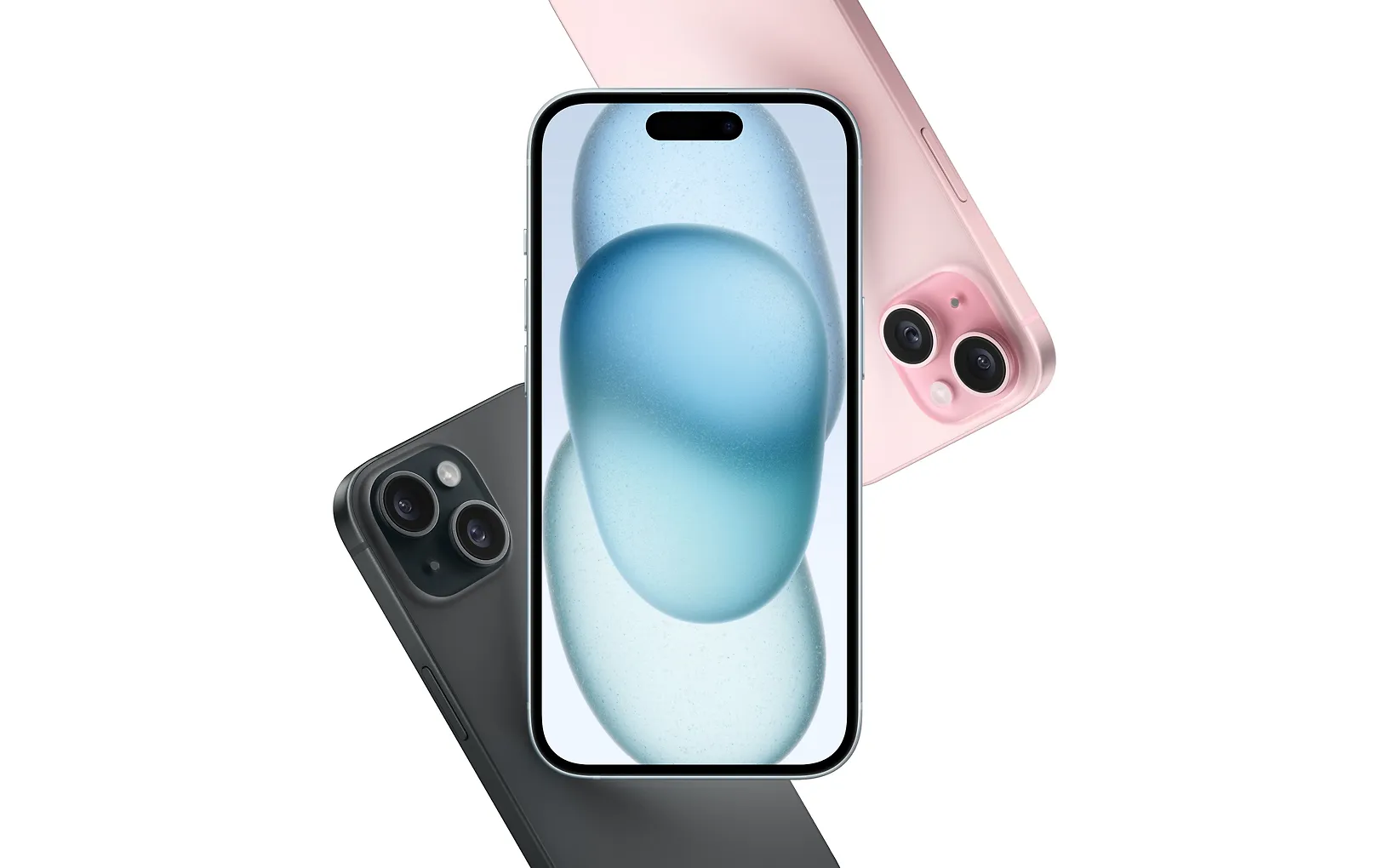 Apple iPhone 15 256 Gt -puhelin, pinkki (MTP73)