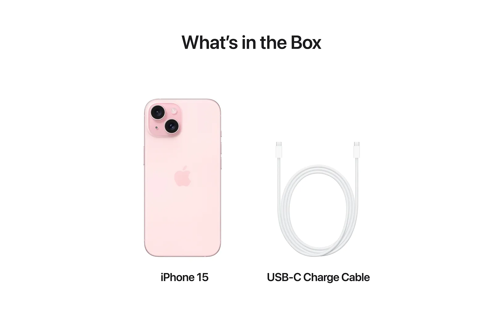 Apple iPhone 15 256 Gt -puhelin, pinkki (MTP73)