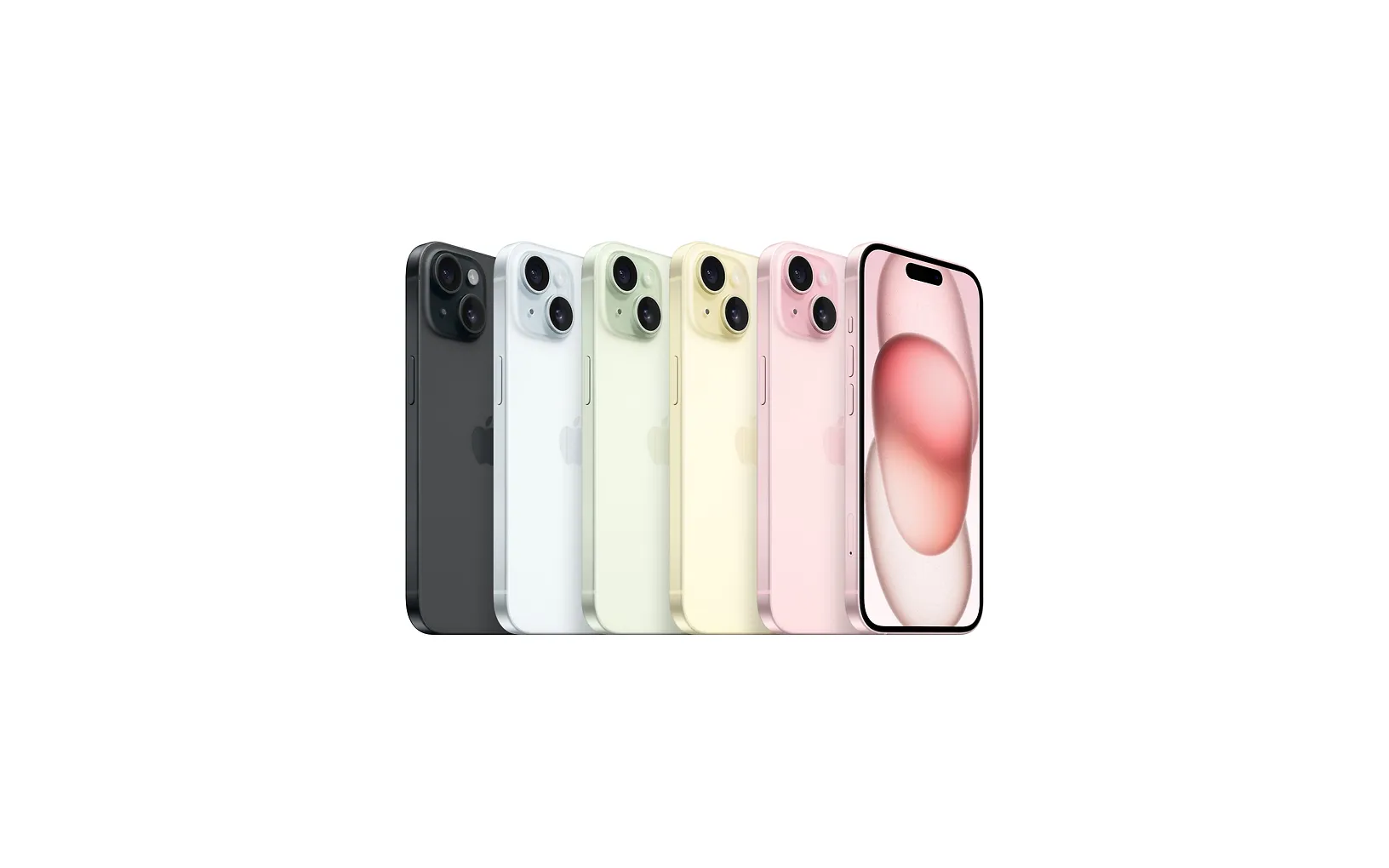 Apple iPhone 15 256 GB telefon, grön (MTPA3)