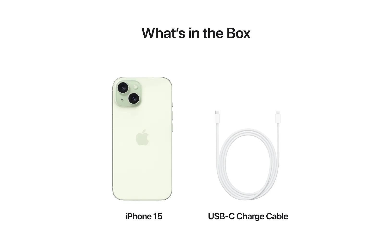 Apple iPhone 15 256 GB telefon, grön (MTPA3)