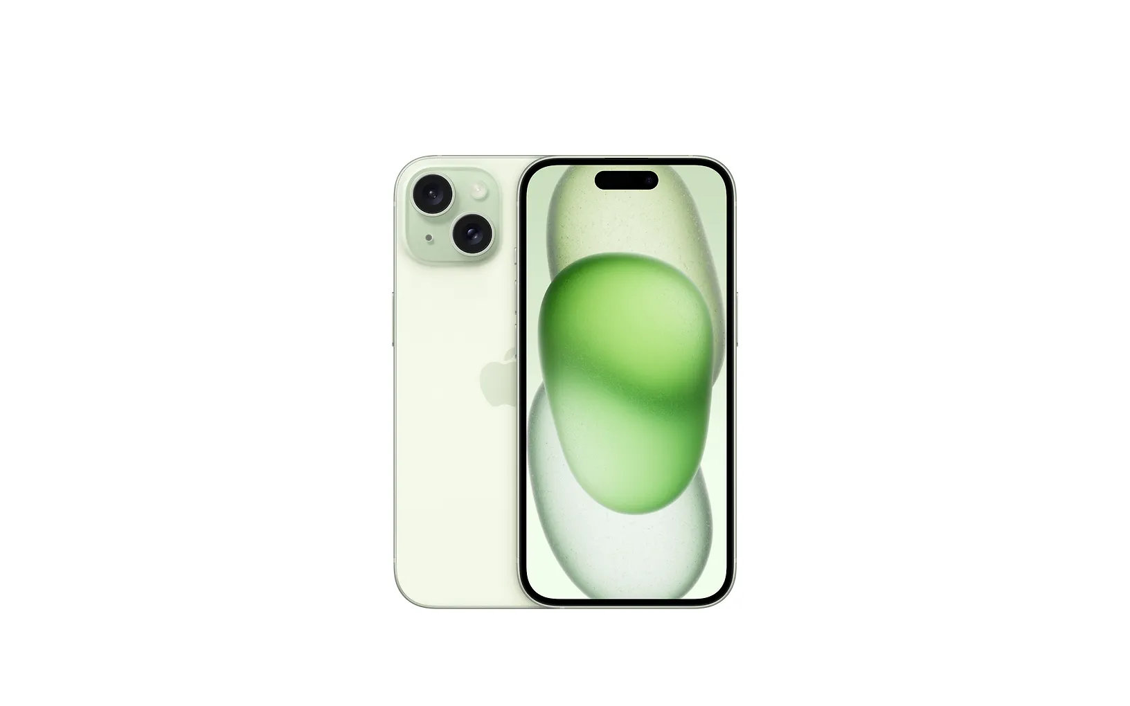 Apple iPhone 15 256 GB telefon, grön (MTPA3)