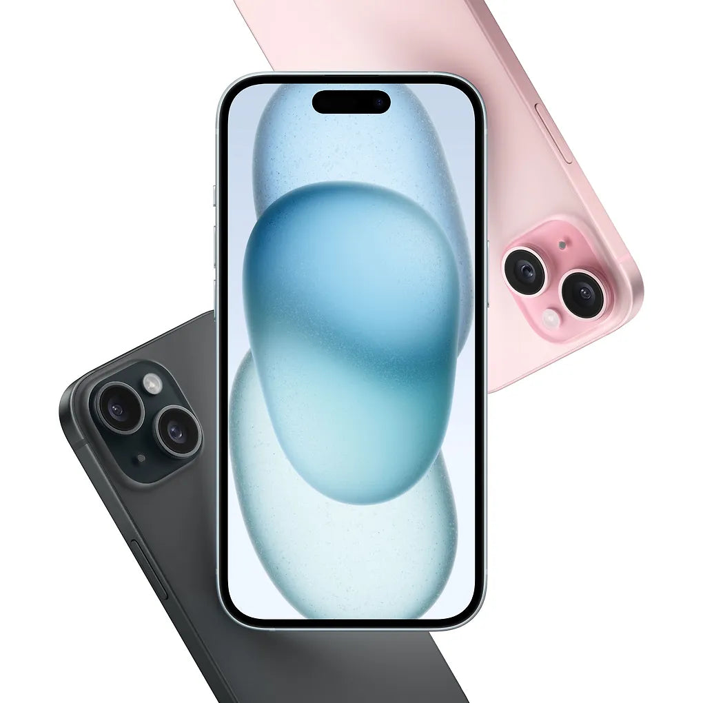 Apple iPhone 15 256 Gt -puhelin, musta (MTP63)