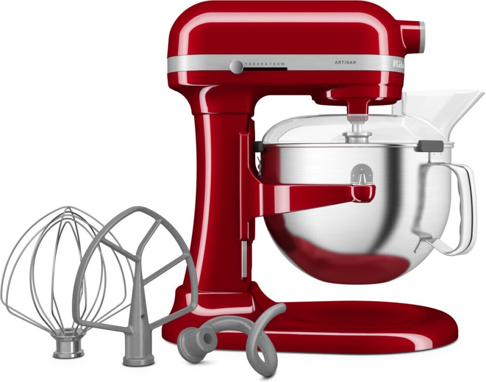 KitchenAid Artisan 5KSM60SPXEER 5,6 L -yleiskone, punainen