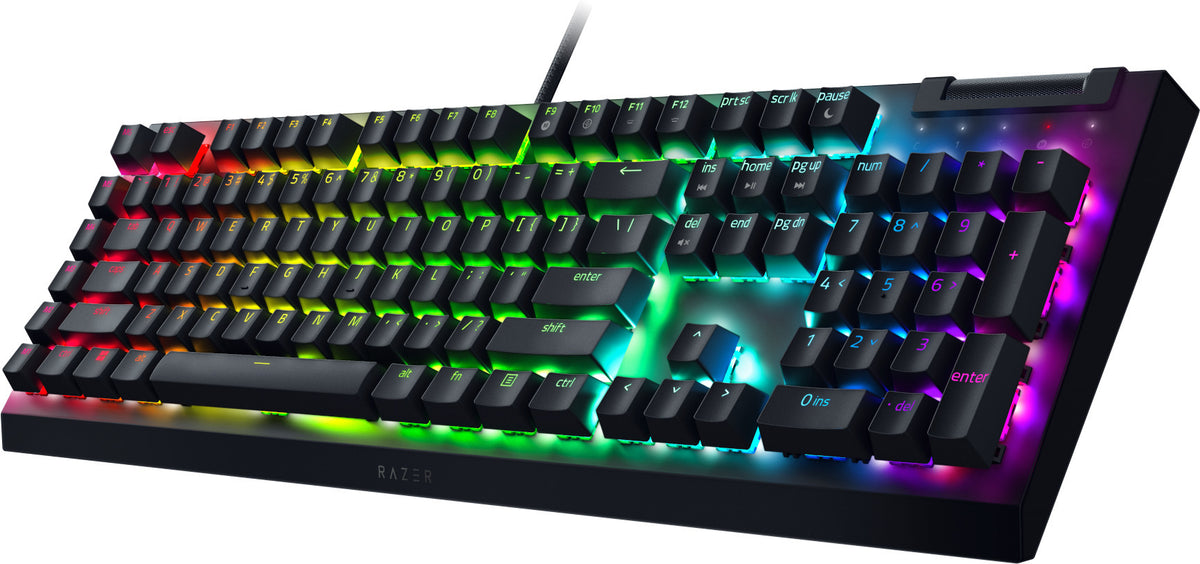 Razer BlackWidow V4 X -pelinäppäimistö, vihreät kytkimet – kuva 5