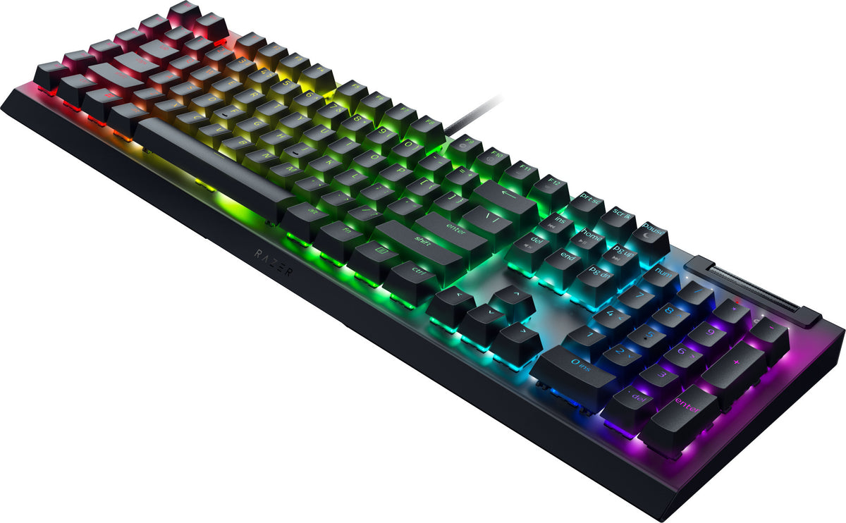 Razer BlackWidow V4 X -pelinäppäimistö, vihreät kytkimet – kuva 2