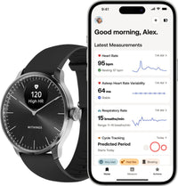 Withings Scanwatch Light -älykello, 37 mm, musta