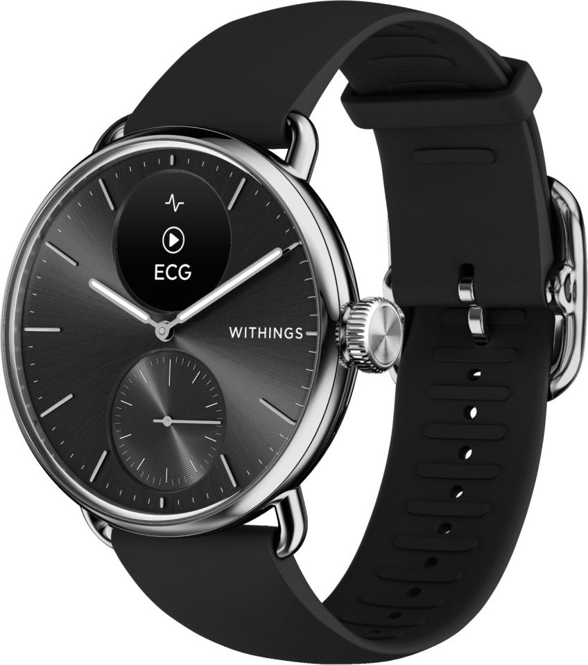 Withings Scanwatch 2 älykello, 38 mm, musta