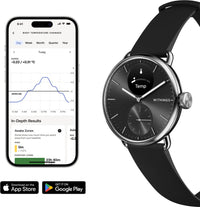 Withings Scanwatch 2 älykello, 38 mm, musta