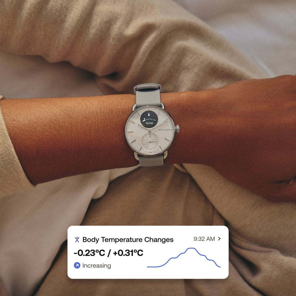Withings Scanwatch 2 älykello, 38 mm, musta