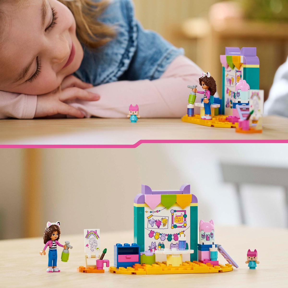 LEGO Gabbyn Nukketalo 10795 - Askartelua Boksivauvan kanssa – kuva 3