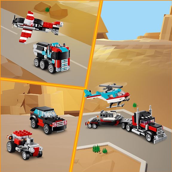 LEGO Creator 31146  - Lava-auto ja helikopteri – kuva 4