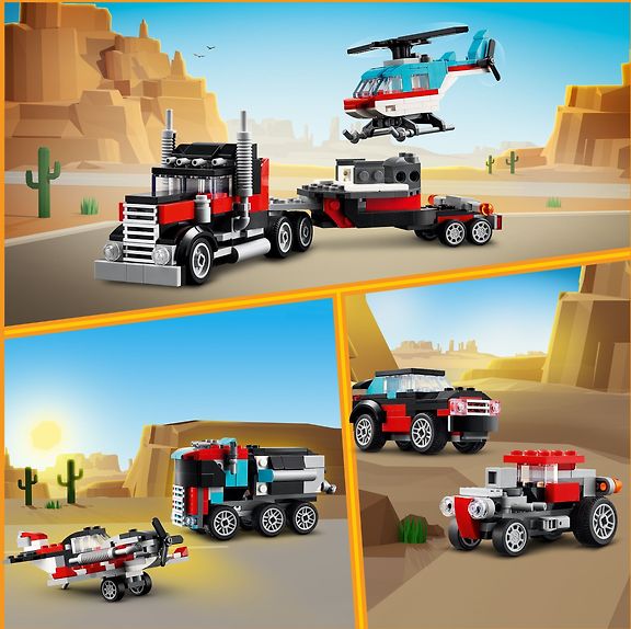 LEGO Creator 31146  - Lava-auto ja helikopteri – kuva 5