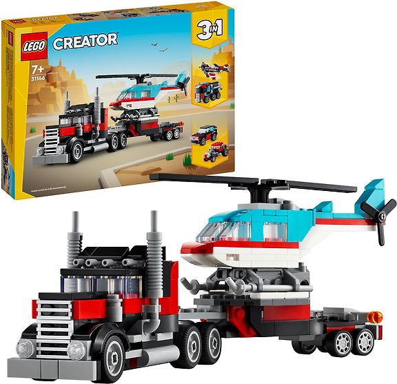 LEGO Creator 31146  - Lava-auto ja helikopteri – kuva 2