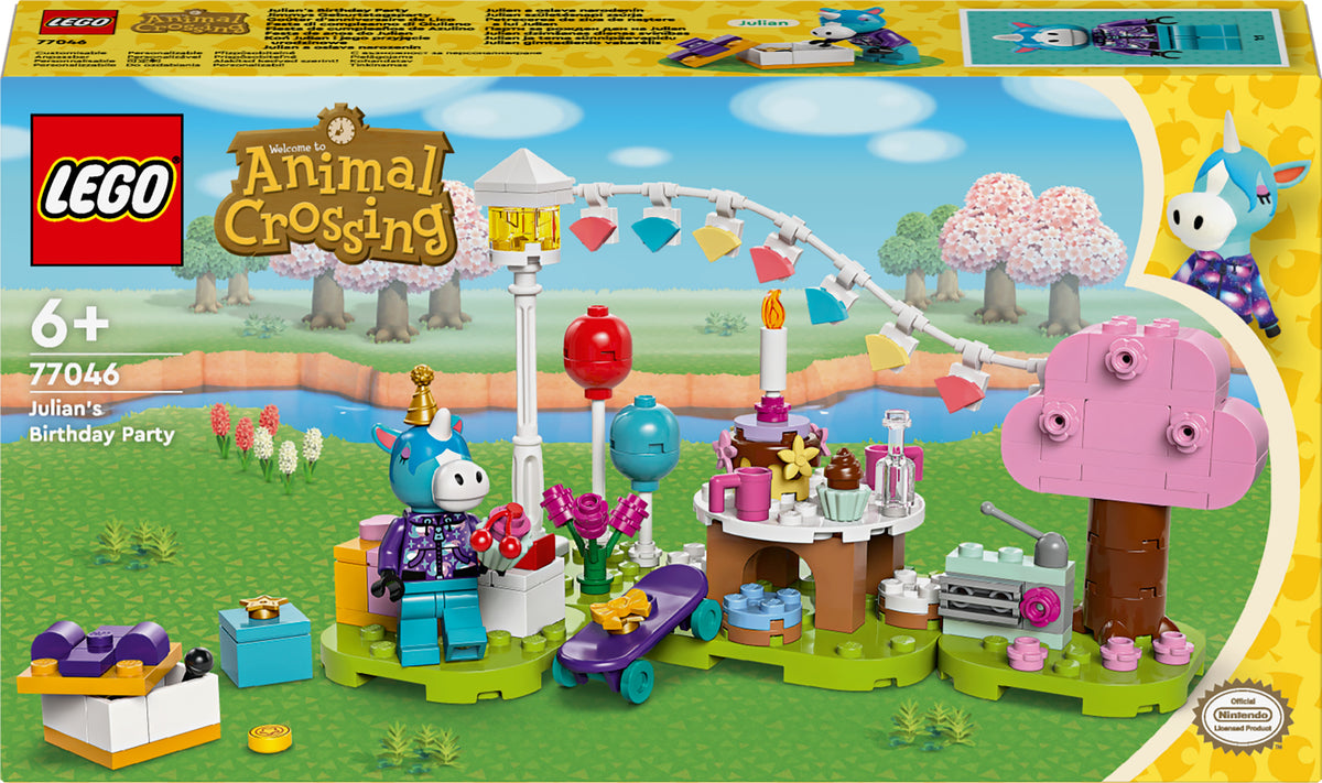 LEGO Animal Crossing 77046 - Julianin synttärijuhlat