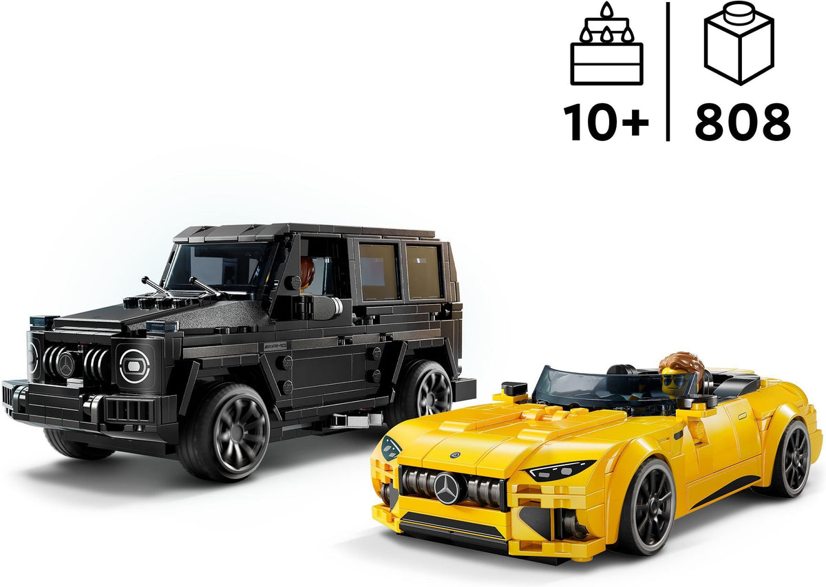 LEGO Speed Champions 76924 Mercedes-AMG G 63 ja Mercedes-AMG SL 63 – kuva 2