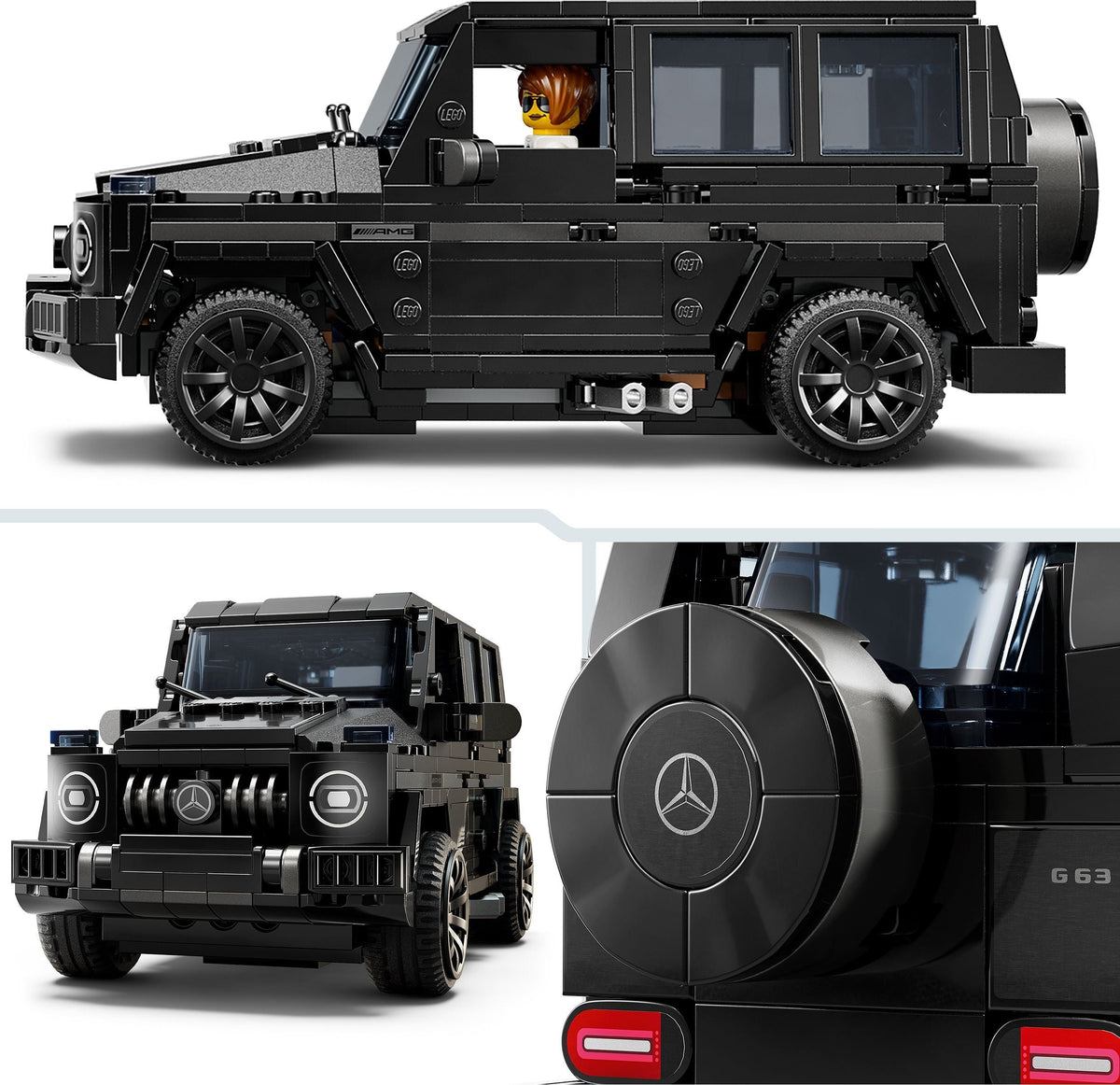 LEGO Speed Champions 76924 Mercedes-AMG G 63 ja Mercedes-AMG SL 63 – kuva 4