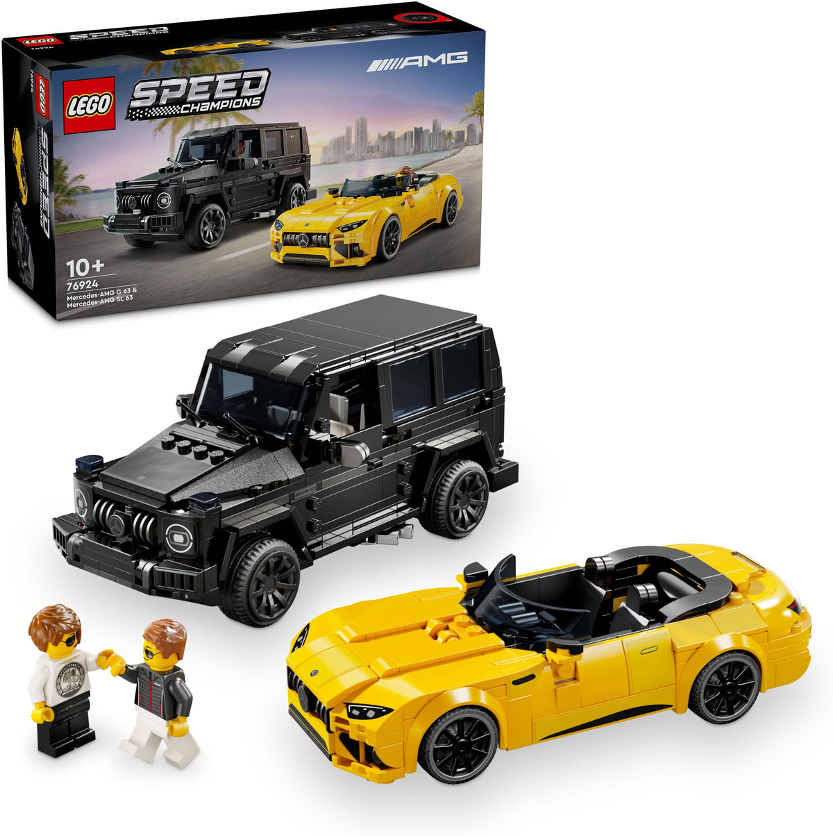 LEGO Speed Champions 76924 Mercedes-AMG G 63 ja Mercedes-AMG SL 63 – kuva 10