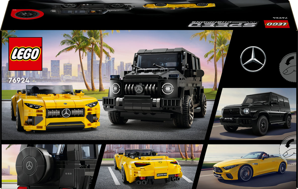 LEGO Speed Champions 76924 Mercedes-AMG G 63 ja Mercedes-AMG SL 63 – kuva 11