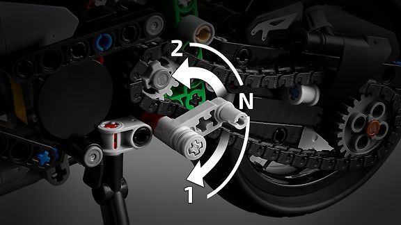 LEGO Technic 42170  - Kawasaki Ninja H2®R