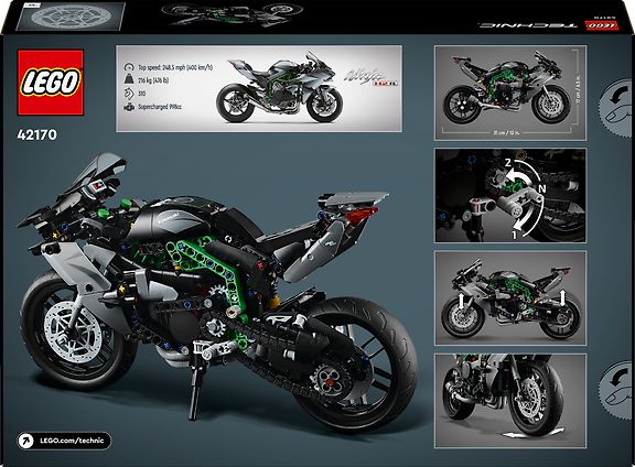 LEGO Technic 42170  - Kawasaki Ninja H2®R