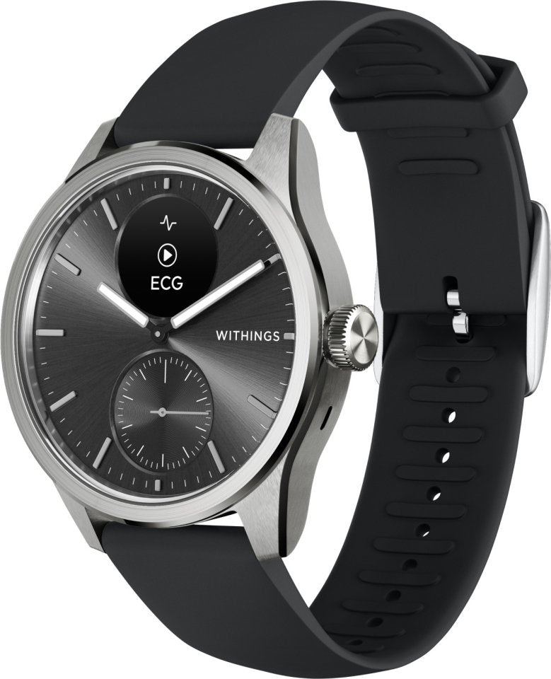 Withings Scanwatch 2 älykello, 42 mm, musta