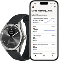 Withings Scanwatch 2 älykello, 42 mm, musta