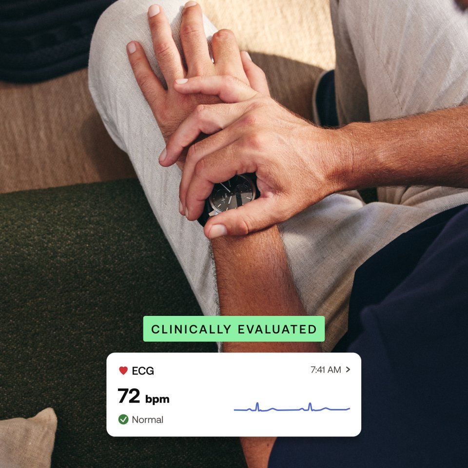 Withings Scanwatch 2 älykello, 42 mm, musta