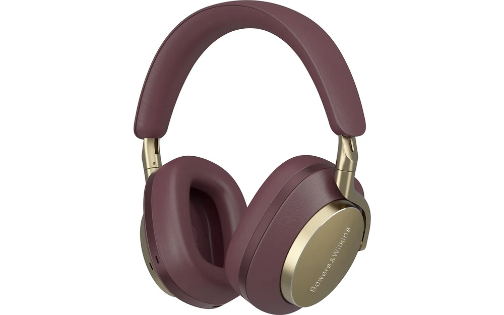 B&W Px8 brusreducerande hörlurar, röda