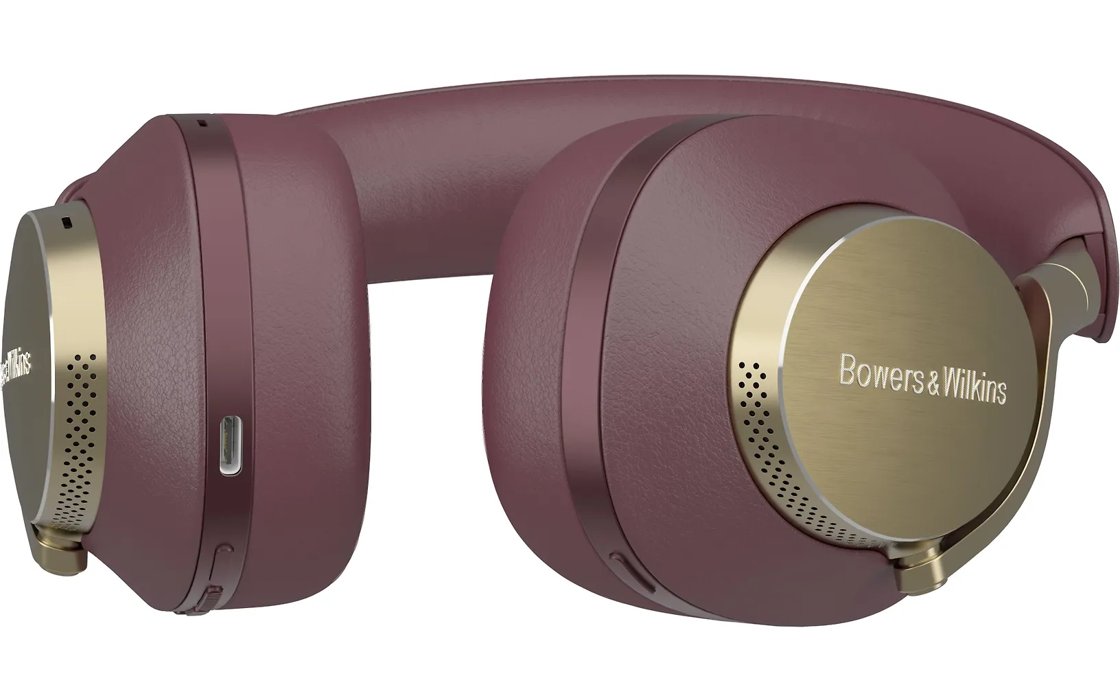 B&W Px8 brusreducerande hörlurar, röda