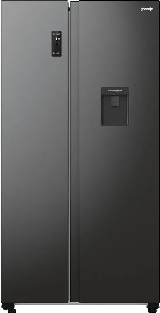 Gorenje NRR9185EABXLWD Side By Side, svart